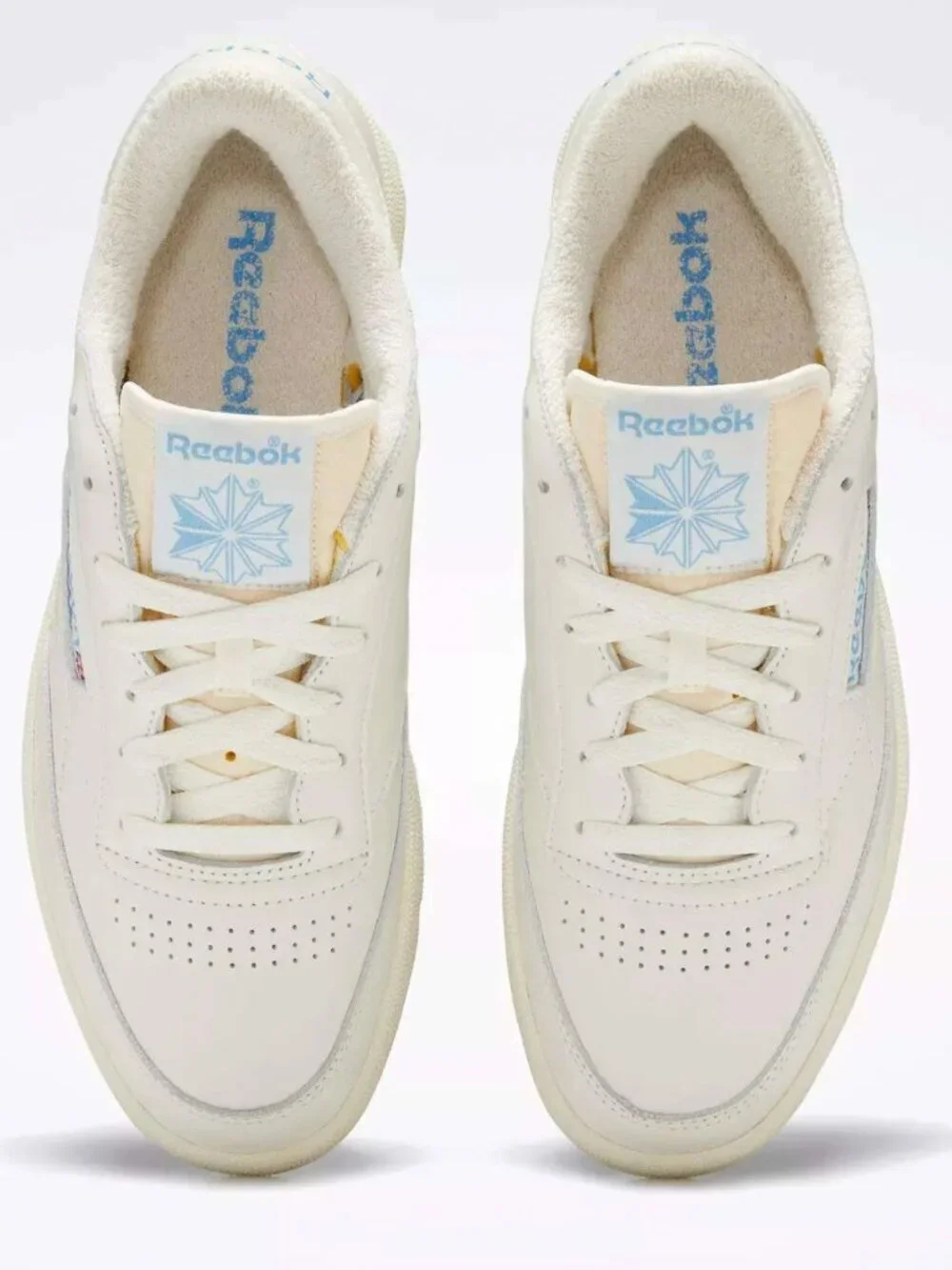 Club C 85 Off-White Cream Vintage Shoe Sz 39 (EUR) SZ 8.5 (WOMEN'S) Sz 7 (MEN'S)